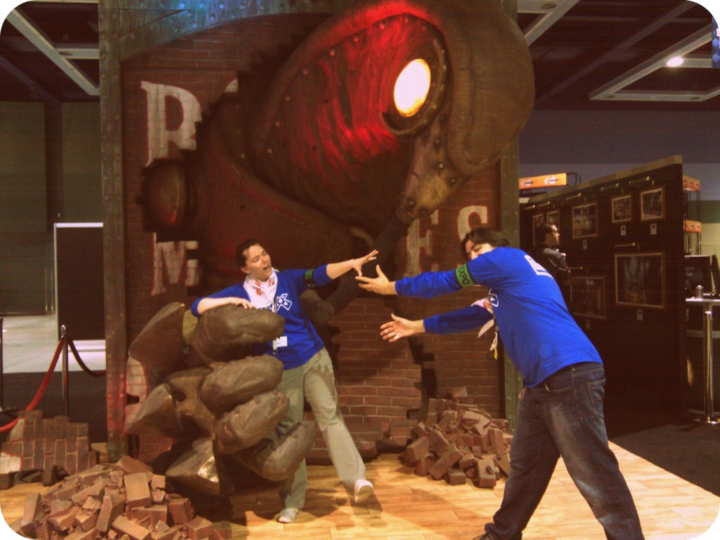 Me and Chris at PAX 2011. We've worked the Expo Hall the last two years, but this time we'll be in Tabletop.